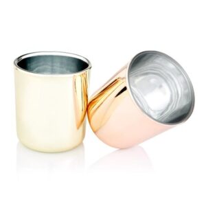 ROSE GOLD GLASS MULTI-USE JAR Quantity 1