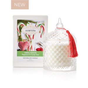 HAMPTONS CANDLE – CANDY HEAVEN – PEPPERMINT AND CANDY CANE